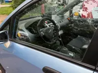 Gebraucht Honda Jazz 83 PS (61 kW) 2003 Blau Kleinwagen