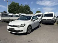 Gebraucht VW Golf VI Highline 122 PS (89 kW) 2009 Weiß Kleinwagen
