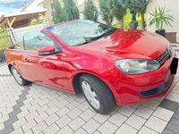 Gebraucht VW Golf Cabriolet Exclusive 105 PS (77 kW) 2013 Rot Cabrio