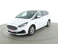 Gebraucht Ford S-MAX Titanium 190 PS (139 kW) 2020 Weiß Van / Kleinbus