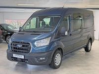 Gebraucht Ford Transit 131 PS (96 kW) 2021 Chromablau metallic Van / Kleinbus