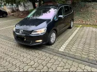 Gebraucht VW Sharan Comfortline 170 PS (125 kW) 2011 Schwarz Van / Kleinbus