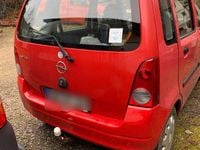 Gebraucht Opel Agila 74 PS (54 kW) 2003 Rot Van / Kleinbus
