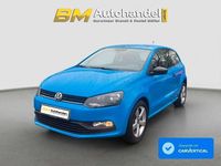 Gebraucht VW Polo Trendline 60 PS (44 kW) 2016 Blau Kleinwagen