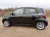 Gebraucht Smart ForFour Passion 71 PS (52 kW) 2015 Schwarz Kleinwagen