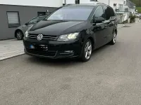 Brugt VW Sharan Highline 170 HK (125 kW) 2012 Sort MPV