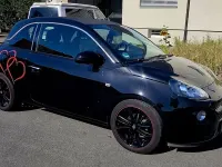 Gebraucht Opel Adam Open Air 87 PS (63 kW) 2018 Schwarz Kleinwagen
