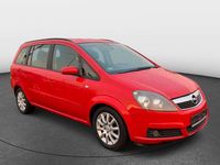 Gebraucht Opel Zafira Catch Me 150 PS (110 kW) 2007 Magma rot (b) Van / Kleinbus