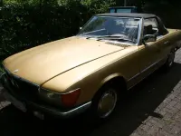 Gebraucht Mercedes SL280 177 PS (130 kW) 1978 Gold Cabrio