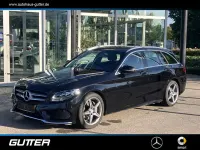 Gebraucht Mercedes C180 AMG line 156 PS (114 kW) 2017 Schwarz Kombi