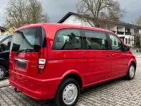 Gebraucht Mercedes Viano 136 PS (100 kW) 2012 Rot Van / Kleinbus