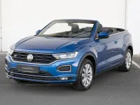 Gebraucht VW T-Roc Cabriolet R-line 150 PS (110 kW) 2020 Blau Cabrio