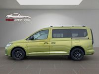 Gebraucht VW Caddy Maxi Style 114 PS (83 kW) 2021 Dark maroon Van / Kleinbus