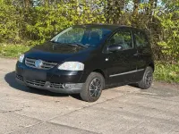 Gebraucht VW Fox 75 PS (55 kW) 2008 Schwarz Kleinwagen