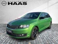 Gebraucht Skoda Rapid Style 90 PS (66 kW) 2014 Rallyegrün metallic Kleinwagen