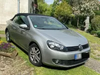 Gebraucht VW Golf 105 PS (77 kW) 2011 Silber Cabrio