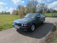 Gebraucht BMW 520 150 PS (110 kW) 1995 Blau Limousine