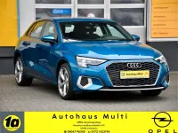 Brugt Audi A3 Advanced 150 HK (110 kW) 2021 Blå Sedan