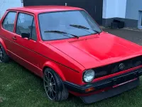 Brugt VW Golf II 50 HK (36 kW) 1983 Rød Hatchback