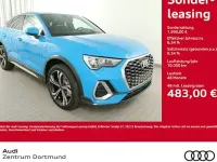Gebraucht Audi Q3 Sportback S-Line 245 PS (180 kW) 2022 Blau SUV