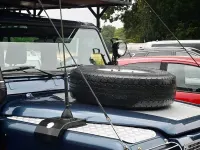 Gebraucht Land Rover Defender SE 122 PS (89 kW) 2005 Blau Kombi