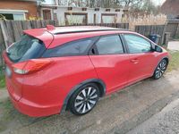 Gebraucht Honda Civic 120 PS (88 kW) 2014 Rot Kombi