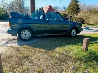 Gebraucht VW Golf Cabriolet 98 PS (72 kW) 1990 Grün Cabrio