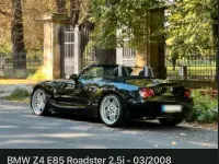 Gebraucht BMW 320 Cabriolet 177 PS (130 kW) 2008 Schwarz Cabrio