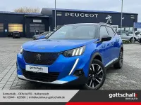 Gebraucht Peugeot e-2008 GT 100 kW (136 PS) 2022 Blau SUV