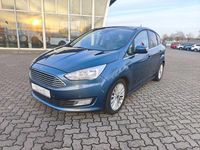 Gebraucht Ford C-MAX Titanium 125 PS (91 kW) 2019 Blau Van / Kleinbus