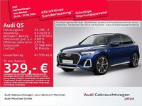 Gebraucht Audi Q5 S-Line 367 PS (269 kW) 2022 Navarrablau metallic SUV