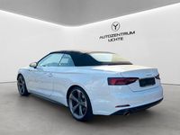 Gebraucht Audi A5 Cabriolet S-Line 190 PS (139 kW) 2019 Weiß Cabrio