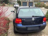 Gebraucht VW Golf IV 74 PS (54 kW) 1998 Blau Kleinwagen