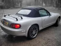 Gebraucht Mazda MX5 110 PS (80 kW) 2004 Silber Cabrio