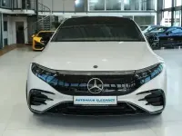Gebraucht Mercedes EQS450+ AMG line 244 kW (333 PS) 2022 Diamantweiss  metalliclack Limousine