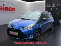 Gebraucht Toyota Yaris Hybrid Style 75 PS (55 kW) 2018 Blau Limousine