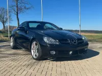 Gebraucht Mercedes SLK350 Sport 305 PS (224 kW) 2009 Obsidianschwarz  metalliclack Cabrio
