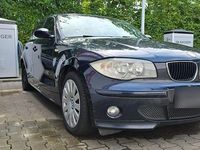 Gebraucht BMW 116 Sport Line 122 PS (89 kW) 2007 Blau Kleinwagen