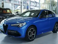 Gebraucht Alfa Romeo Stelvio Veloce 281 PS (206 kW) 2022 Blau SUV