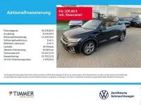 Gebraucht VW T-Roc Cabriolet R-line 150 PS (110 kW) 2025 Deep black perleffekt Cabrio