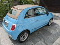 gebraucht Fiat 500 Cabrio in Azzuro Volare blau