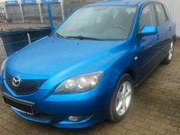 Gebraucht Mazda 3 105 PS (77 kW) 2003 Blau Kleinwagen