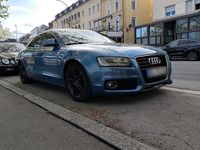 Second-hand Audi A5 S-Line 265 CP (194 kW) 2009 Albastru Coupe