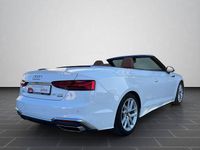 Gebraucht Audi A5 Cabriolet S-Line 204 PS (150 kW) 2022 Ibisweiß/verdeck grau Cabrio