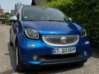 Gebraucht Smart ForFour Passion 90 PS (66 kW) 2015 Blau Kleinwagen