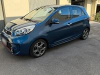 Gebraucht Kia Picanto 86 PS (63 kW) 2016 Blau Kleinwagen