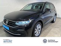 Gebraucht VW Tiguan Life 150 PS (110 kW) 2021 Schwarz SUV