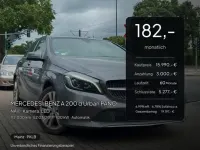 Gebraucht Mercedes 200 136 PS (100 kW) 2017 Mountaingrau (metallic) Limousine