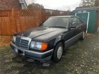 Gebraucht Mercedes 230 132 PS (97 kW) 1987 Schwarz Coupé