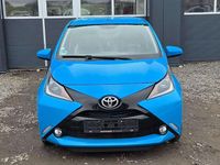 Gebraucht Toyota Aygo Team 69 PS (50 kW) 2018 Cyan metallic (metallic) Kleinwagen